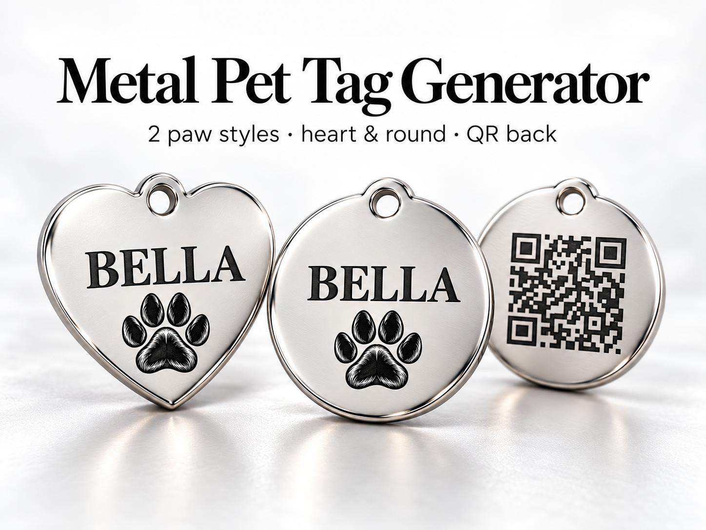 Metal Pet Tag Generator